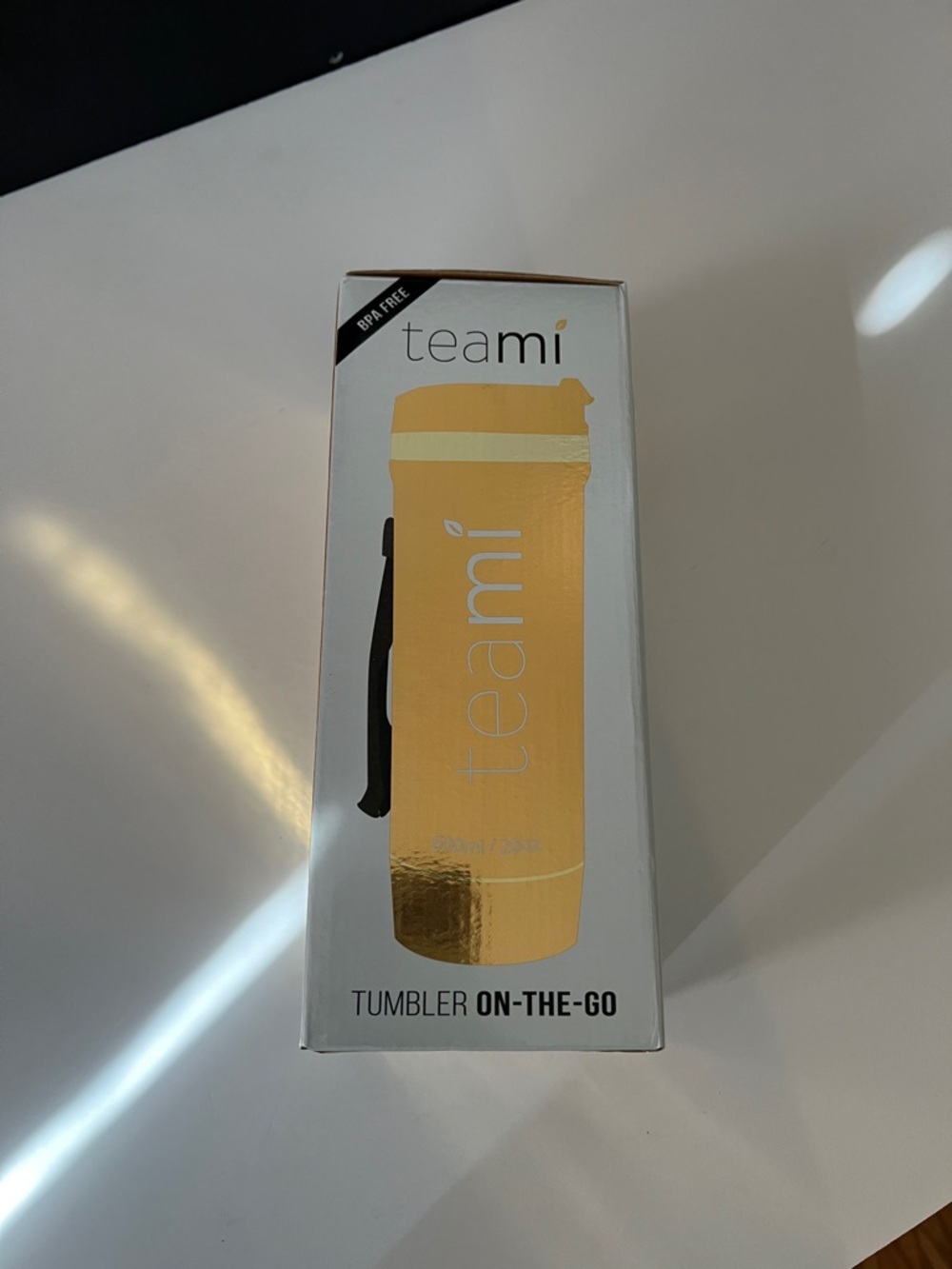 Teami Tumbler Gold NIB